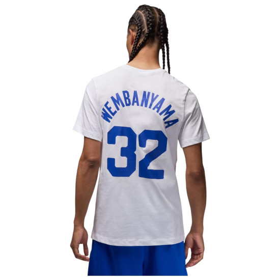 Nike Ανδρική κοντομάνικη μπλούζα Victor Wembanyama Team France Tee